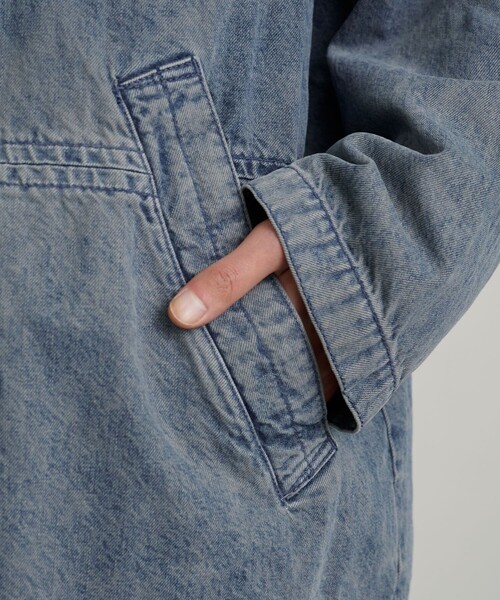 PUBLIC TOKYO（パブリックトウキョウ）の「PUBLIC DENIM ハイプカーコート（デニムジャケット・メンズ・その他1・1/2）」の6枚目の写真
