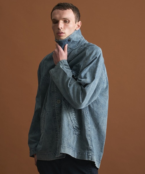 PUBLIC TOKYO（パブリックトウキョウ）の「PUBLIC DENIM ハイプカーコート（デニムジャケット・メンズ・その他1・1/2）」の17枚目の写真
