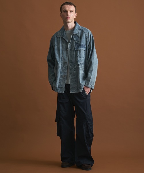 PUBLIC TOKYO（パブリックトウキョウ）の「PUBLIC DENIM ハイプカーコート（デニムジャケット・メンズ・その他1・1/2）」の18枚目の写真