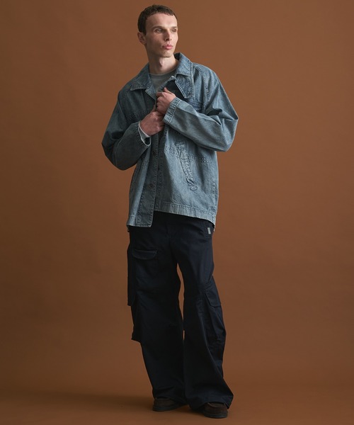 PUBLIC TOKYO（パブリックトウキョウ）の「PUBLIC DENIM ハイプカーコート（デニムジャケット・メンズ・その他1・1/2）」の19枚目の写真