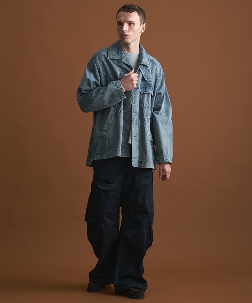 PUBLIC TOKYO（パブリックトウキョウ）の「PUBLIC DENIM ハイプカーコート（デニムジャケット・メンズ・その他1・1/2）」の20枚目の写真
