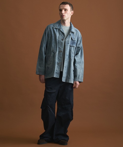 PUBLIC TOKYO（パブリックトウキョウ）の「PUBLIC DENIM ハイプカーコート（デニムジャケット・メンズ・その他1・1/2）」の21枚目の写真