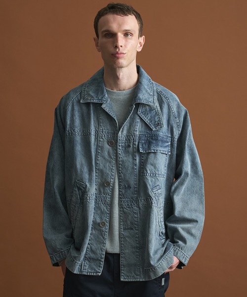 PUBLIC TOKYO（パブリックトウキョウ）の「PUBLIC DENIM ハイプカーコート（デニムジャケット・メンズ・その他1・1/2）」の13枚目の写真