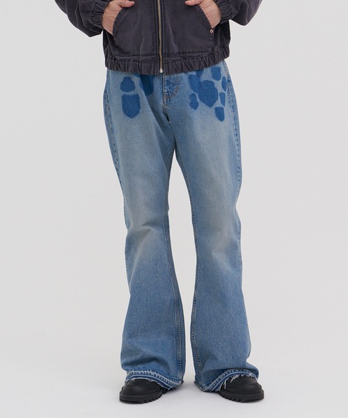 MASU/エムエーエスユー】“MASU BOYS” EMBLEM BELL-BUTTOM JEANS