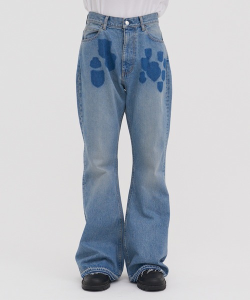 MASU/エムエーエスユー】“MASU BOYS” EMBLEM BELL-BUTTOM JEANS