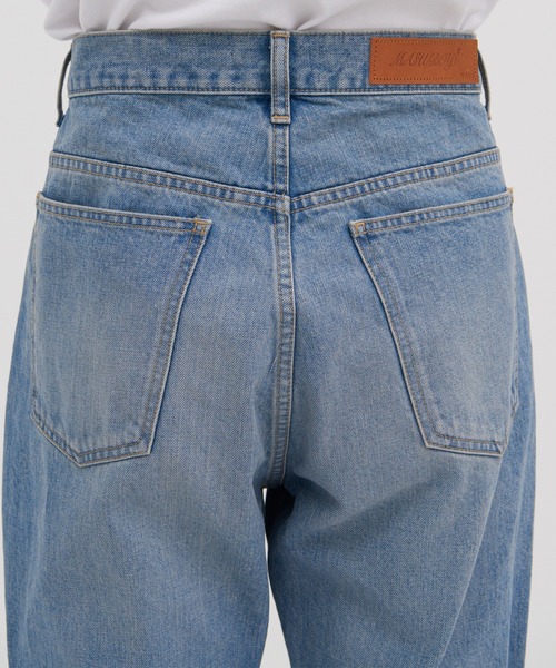 MASU BOYS zipper STRAGHT DENIM ジーンズ パンツ MASU/エムエーエスユー】“MASU BOYS” EMBLEM BELL-BUTTOM JEANS