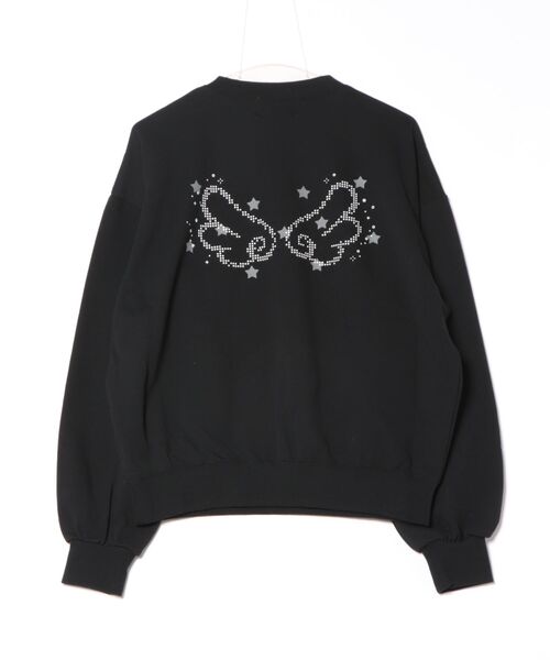 nemne store(ネンネストア)の「アソート裏毛スウェット(スウェット・レディース・ブラック系その他/ネイビー/ブラック系/ホワイト系/アイボリー/ピンク系/サックスブルー系・MEDIUM/SMALL)」の10枚目の写真