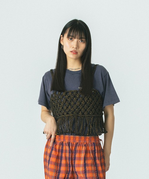 ニット セーター MACRAME BUSTIER レディース セール】MACRAME BUSTIER（ニット/セーター）｜ROSE BUD（ローズ
