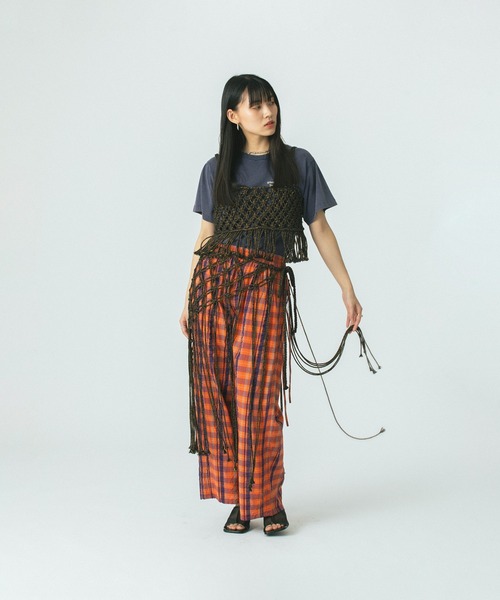 ニット セーター MACRAME BUSTIER レディース セール】MACRAME BUSTIER（ニット/セーター）｜ROSE BUD（ローズ
