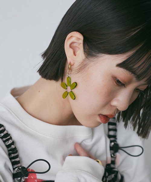 ハンドメイドピアス747 ♡ハンドメイド♡ビジューピアスイヤリング№747