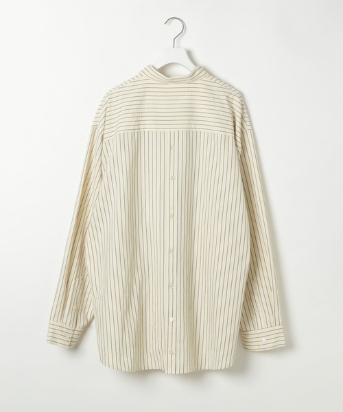 Anui（アニュイ）の「【UNISEX】マルチWAYストライプシャツ（シャツ/ブラウス・レディース・ホワイト×イエロー/ホワイト×ブルー・MEDIUM）」の21枚目の写真