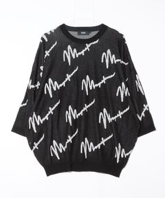 フーディー｜BLACKxSILVER RHINESTONE DAGGER ZIP HOODIE