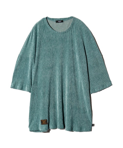 glamb(グラム)の「Glamour Crepe T-Shirt / グラマークレープTシャツ(Tシャツ/カットソー・メンズ・ホワイト/ブラック/ブルー・S/M/L)」の17枚目の写真
