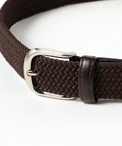 B:MING by BEAMS（ビーミングバイビームス）の「エラスティック メッシュベルト 25SS（ベルト・メンズ・ネイビー/ブラック/ダークブラウン・ONE SIZE）」の9枚目の写真