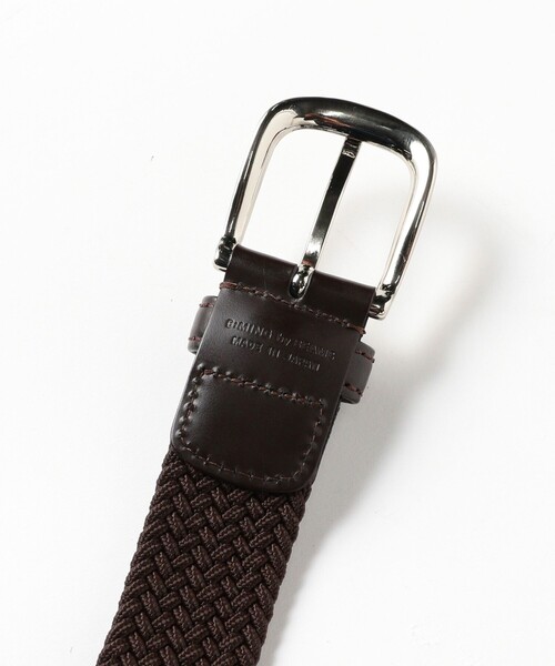 B:MING by BEAMS（ビーミングバイビームス）の「エラスティック メッシュベルト 25SS（ベルト・メンズ・ネイビー/ブラック/ダークブラウン・ONE SIZE）」の10枚目の写真