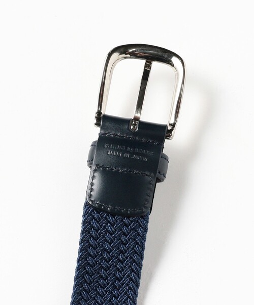 B:MING by BEAMS（ビーミングバイビームス）の「エラスティック メッシュベルト 25SS（ベルト・メンズ・ネイビー/ブラック/ダークブラウン・ONE SIZE）」の4枚目の写真