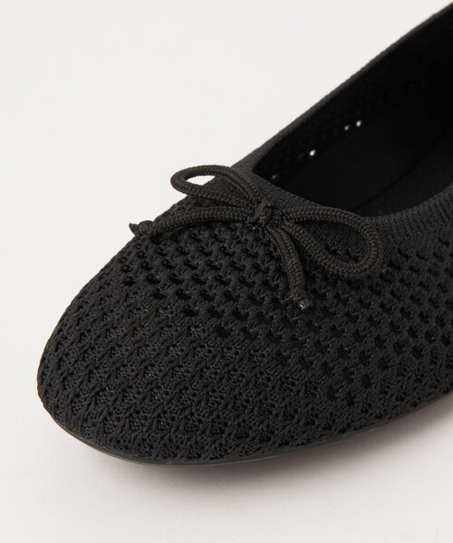 green label relaxing（グリーンレーベルリラクシング）の「ウェルネス シアーニット バレエシューズ / ニットシューズ（バレエシューズ・レディース・シルバー/ブラウン/ベージュ/ブラック・22.5cm/23cm/23.5cm/24cm/24.5cm/25cm）」の19枚目の写真