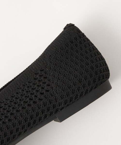 green label relaxing（グリーンレーベルリラクシング）の「ウェルネス シアーニット バレエシューズ / ニットシューズ（バレエシューズ・レディース・シルバー/ブラウン/ベージュ/ブラック・22.5cm/23cm/23.5cm/24cm/24.5cm/25cm）」の20枚目の写真