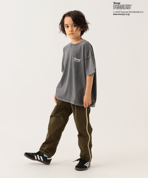 PEANUTS(ピーナッツ)の「【PEANUTS×BAYFLOW】ピーナッツアソートTEE(KIDS)(Tシャツ/カットソー・キッズ・チャコール/ネイビー/レッド/オフホワイト/ブルーグリーン・120cm/130cm/140cm/150cm/110cm)」の7枚目の写真