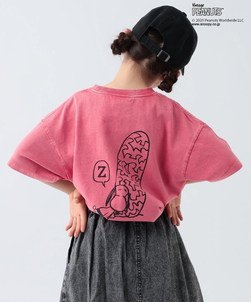 PEANUTS(ピーナッツ)の「【PEANUTS×BAYFLOW】ピーナッツアソートTEE(KIDS)(Tシャツ/カットソー・キッズ・チャコール/ネイビー/レッド/オフホワイト/ブルーグリーン・120cm/130cm/140cm/150cm/110cm)」の8枚目の写真