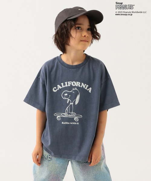 PEANUTS(ピーナッツ)の「【PEANUTS×BAYFLOW】ピーナッツアソートTEE(KIDS)(Tシャツ/カットソー・キッズ・チャコール/ネイビー/レッド/オフホワイト/ブルーグリーン・120cm/130cm/140cm/150cm/110cm)」の10枚目の写真