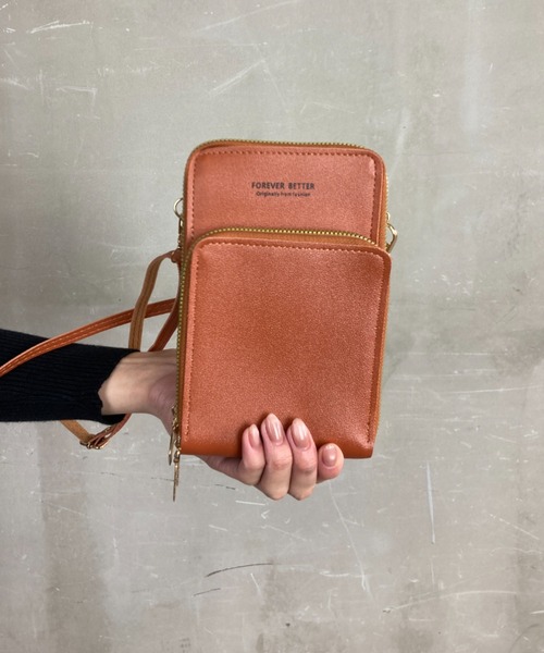 セール】【多収納】合成皮革 スマホバッグ ミニバッグ / ミニ  