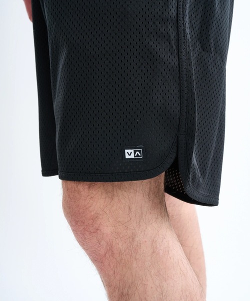 RVCA（ルーカ）の「RVCA メンズ VA ESSENTIAL MESH SHORT 18 ショートパンツ 【2025年春夏モデル】/ルーカウエストゴムメッシュショートパンツ（その他パンツ・メンズ・ブラック/ブラウン系その他・SMALL/MEDIUM/LARGE/X-LARGE）」の5枚目の写真