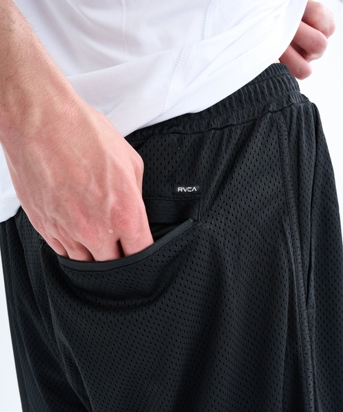RVCA（ルーカ）の「RVCA メンズ VA ESSENTIAL MESH SHORT 18 ショートパンツ 【2025年春夏モデル】/ルーカウエストゴムメッシュショートパンツ（その他パンツ・メンズ・ブラック/ブラウン系その他・SMALL/MEDIUM/LARGE/X-LARGE）」の6枚目の写真