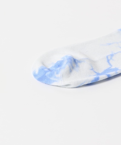 SMELLY(スメリー)の「タイダイソックス(ソックス/靴下・レディース・グレー/ブルー/ピンク・22/25(85-100))」の9枚目の写真