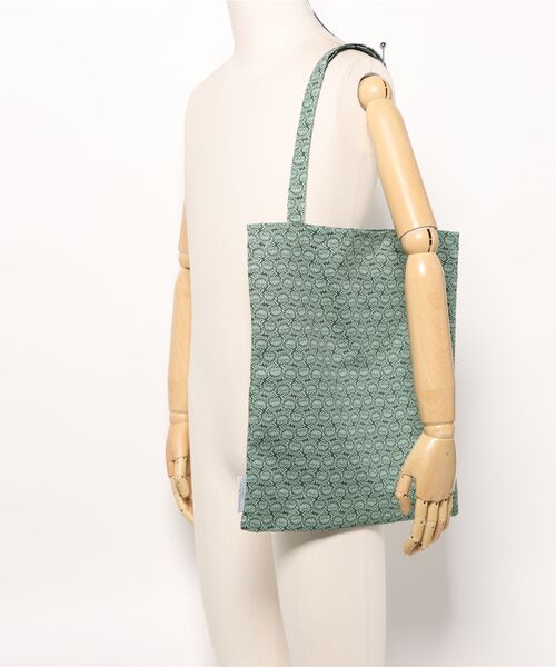 contra bo nepre(コントラ ボ ネプレ )の「【a.depeche/アデペシュ】トートバッグ USINE pattern tote bag MIMOZA おしゃれなギフトに最適!(トートバッグ・レディース・グリーン・FREE)」の5枚目の写真