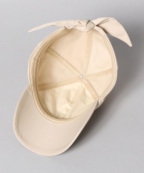 A part by（アパートバイ）の「リボンキャップ（キャップ・レディース・ブラック/ベージュ・FREE）」の14枚目の写真