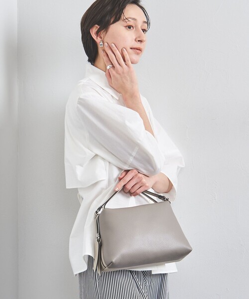 ★GIANNI CHIARINI★ ALIFA MEDIUM ウール 2WAY バッグ GIANNI CHIARINI ALIFA 2-wayハンドバッグ｜トゥモローランド