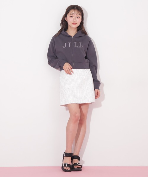 JILL by JILL STUART(ジルバイジルスチュアート)の「◇ビッグロゴパーカー(パーカー・レディース・グレー/チャコールグレー/ベージュ・FREE)」の16枚目の写真