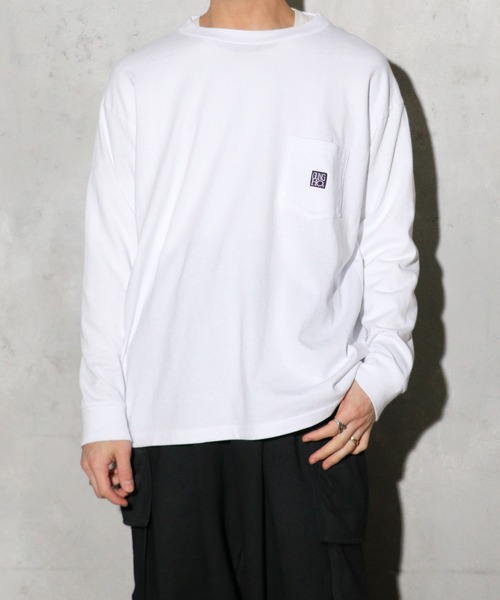 シリコンバイオ色々ポケット刺繍BIGTEE (MENS)｜ファッション