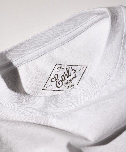 GUNG HO（ガンホー）の「GUNG HO / ガンホー WORKERS POCKET LS TEE ワンポイント ロゴ ポケットTシャツ ロングスリーブTシャツ（Tシャツ/カットソー・メンズ・ホワイト/ブラック・MEDIUM/LARGE/X-LARGE/SMALL）」の4枚目の写真