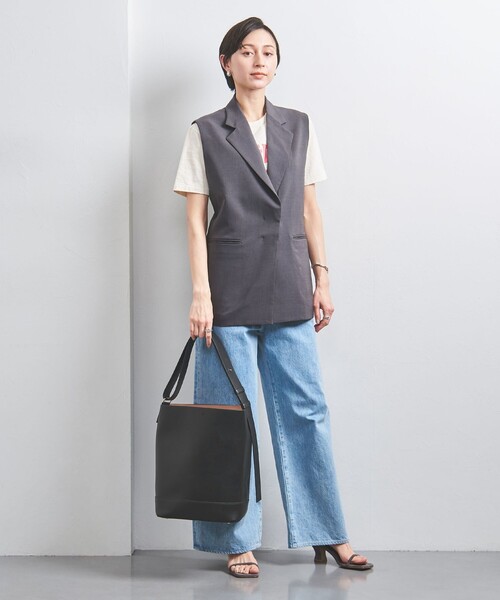 ＆MyuQ（アンドミューク）の「＜＆MyuQ＞JUNO トートバッグ（トートバッグ・レディース・ブラック/ワインレッド・FREE）」の12枚目の写真