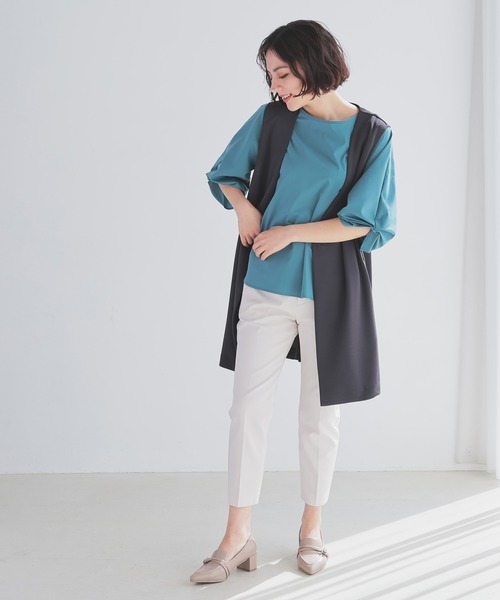 GLACIER lusso(グラシアルッソ)の「ベルト付ローファー(パンプス・レディース・グレイッシュベージュ/ブラック・LL/S/M/L)」の21枚目の写真