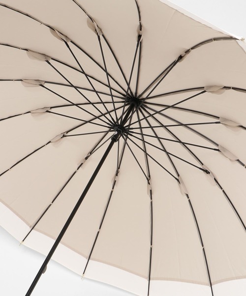 Wpc.（ダブリュピーシー）の「Wpc.　16K パッチワークライナー（長傘・レディース・ベージュ/ネイビー・ONE）」の8枚目の写真