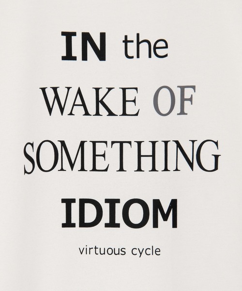 Grand PARK(グランドパーク)の「フレンチスリーブ ロゴ入りカットソー(その他トップス・レディース・ホワイト/チャコールグレー/サックスブルー・FREE)」の8枚目の写真