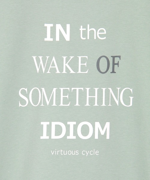 Grand PARK(グランドパーク)の「フレンチスリーブ ロゴ入りカットソー(その他トップス・レディース・ホワイト/チャコールグレー/サックスブルー・FREE)」の10枚目の写真