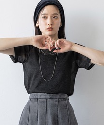 RAGEBLUE | ラメシアーコンパクトTシャツ(Tシャツ/カットソー)