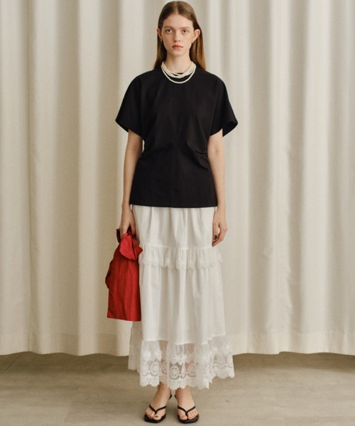 tシャツ Waist tuck T-shirt／ウエストタックTシャツ レディース tシャツ Waist tuck T-shirt／ウエストタックTシャツ レディース