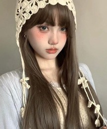 ROOPTOKYO | クロシェ編み バブーシュカ(キャップ)