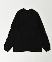 【ADAMPATEK/アダムパテック】distortion long sleeve T/エフェクタープリントロングスリーブTシャツ