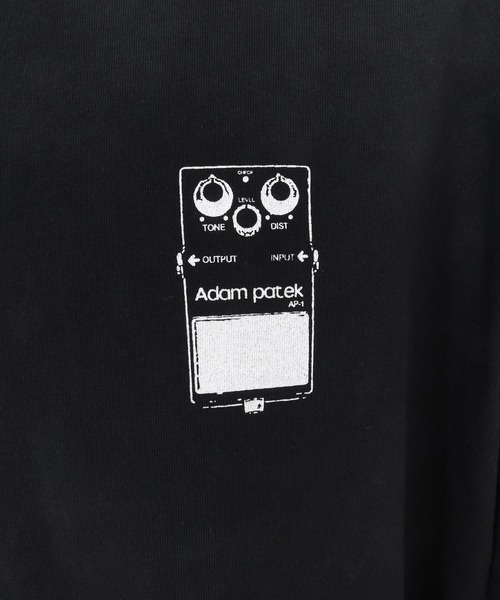 ADAM PATEK（アダムパテック）の「【ADAMPATEK/アダムパテック】distortion long sleeve T/エフェクタープリントロングスリーブTシャツ（Tシャツ/カットソー・メンズ・ホワイト/ブラック・2/1）」の15枚目の写真