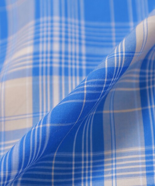 MACKINTOSH PHILOSOPHY（ﾏｯｷﾝﾄｯｼｭ ﾌｨﾛｿﾌｨｰ）の「タータンチェックキャミワンピース（ワンピース・レディース・ベージュ/ライトブルー・38）」の10枚目の写真