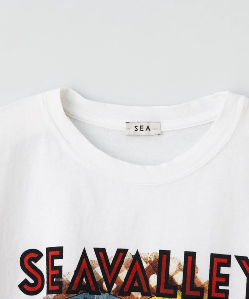 SEA（シー）の「GRAPHIC TEE (SEAVALLEY PIZZA SHOP TEE）（T