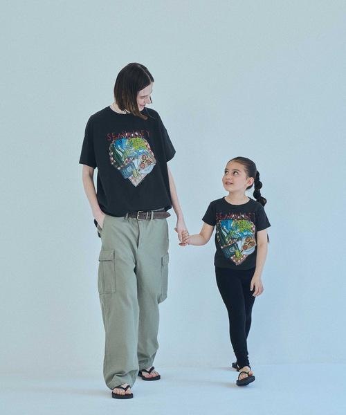 SEA（シー）の「GRAPHIC TEE (SEAVALLEY PIZZA SHOP TEE）（T