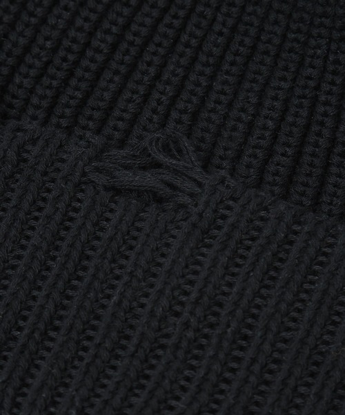 HARE(ハレ)の「ダメージビーニー(HARE)(ニットキャップ/ビーニー・メンズ・ブラック・FREE)」の11枚目の写真