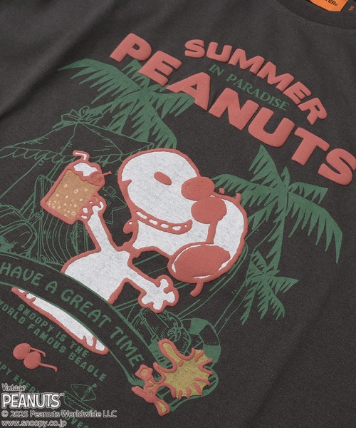 KRIFF MAYER（クリフメイヤー）の「【接触冷感・吸水速乾】スヌーピープリントT(クリームソーダ)（Tシャツ/カットソー・キッズ・ブラック/オフホワイト/ブルー/レッド・120/130/140/150/160/170）」の16枚目の写真